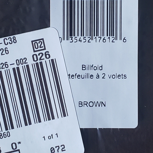 READHEAD Bison Leather Billfold Walet Brown Factory Sealed - Picture 6 of 6